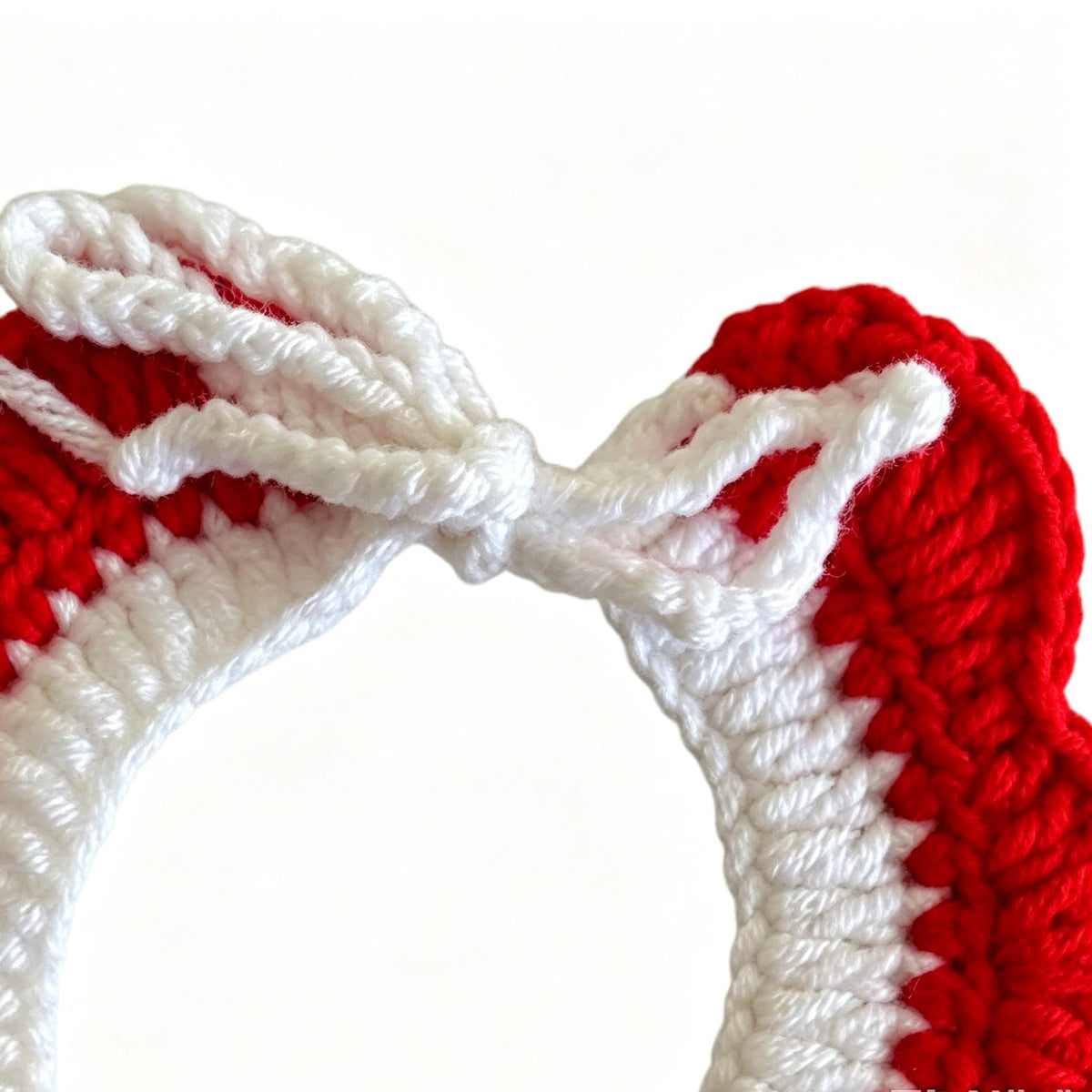 Strawberry and Cherry Knit Pet Bib Collar – Cute Cat & Small Dog Neck Accessory