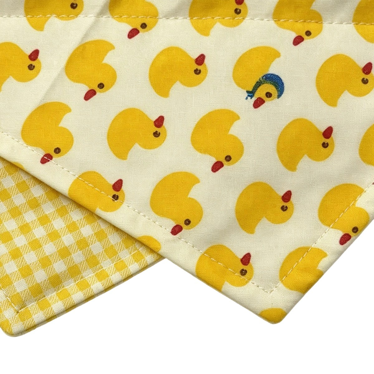Cute Duck‑Print Pet Bandana – Adjustable Dogs and Cats Scarf Accessory for Daily Wear